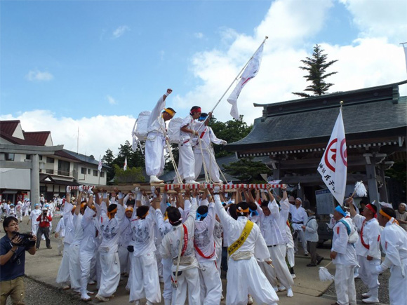 石鎚山　お山開き大祭