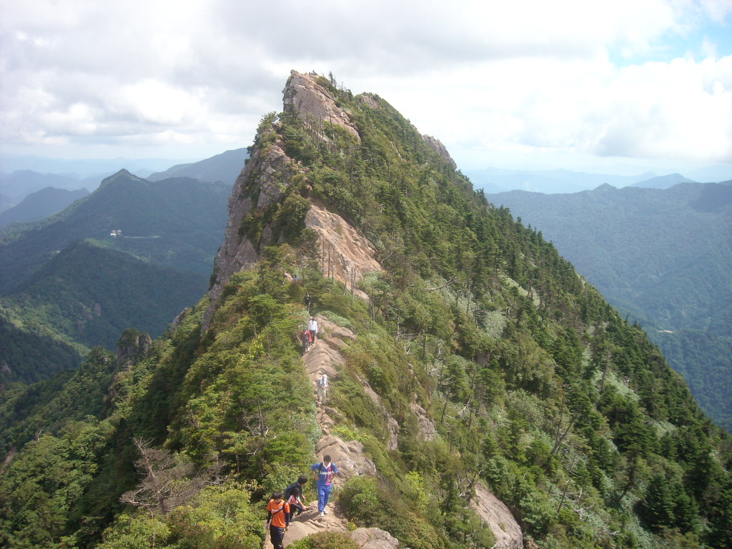 石鎚山 お山の案内人